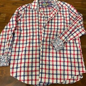Robert Graham button up shirt size 3X